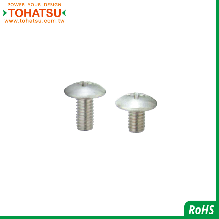 Round head Phillips screw (Material: Steel／SUS)-BBRSS BRSS