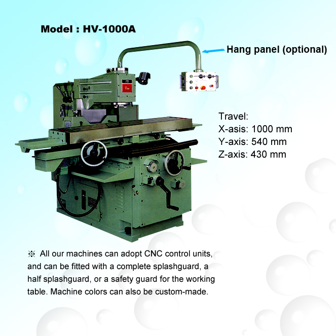 Bed-Type Vertical Milling Machine