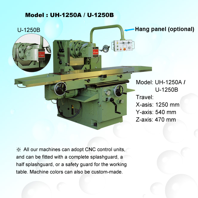 Bed-Type Universal Milling Machine