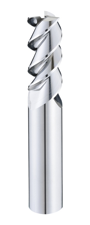 Irregular Helix Flutes Aluminum Alloy High Performance 3 Flutes End Mills