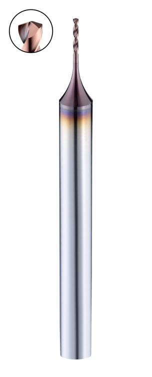 Product Name : Micro Diameter High Performance 2 Flutes High-Speed Drills