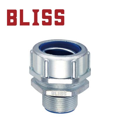 Liquid Tight Straight Connector - Metric Thread-B2142