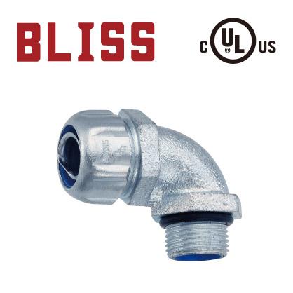 UL／cULus Liquid Tight 90° Connector - Metric Thread-L2141