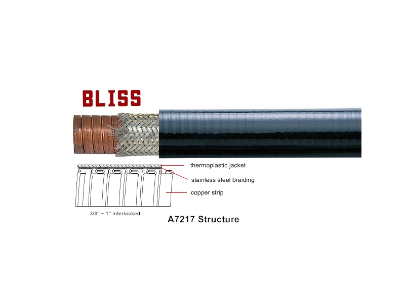 Liquid-tight EMI Shielding Flexible Steel Conduit-A7217