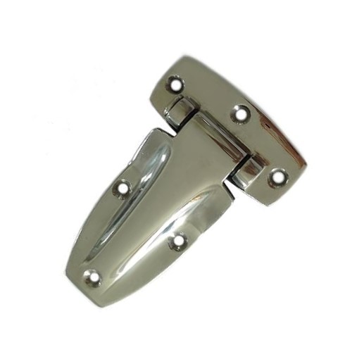 Small Die-Cast Hinge Stainless Steel Polished