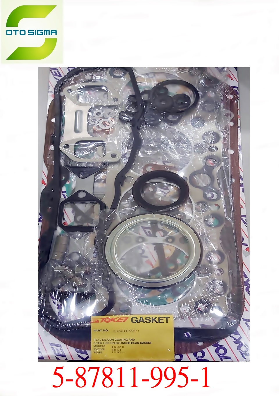 FULL SET GASKET STEEL-5-87811-995-1