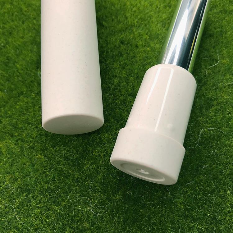 Biodegradable material empty round lipstick tube compostable packaging