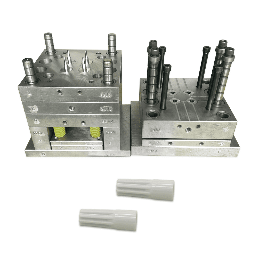 筆蓋塑膠射出成型模具-2267