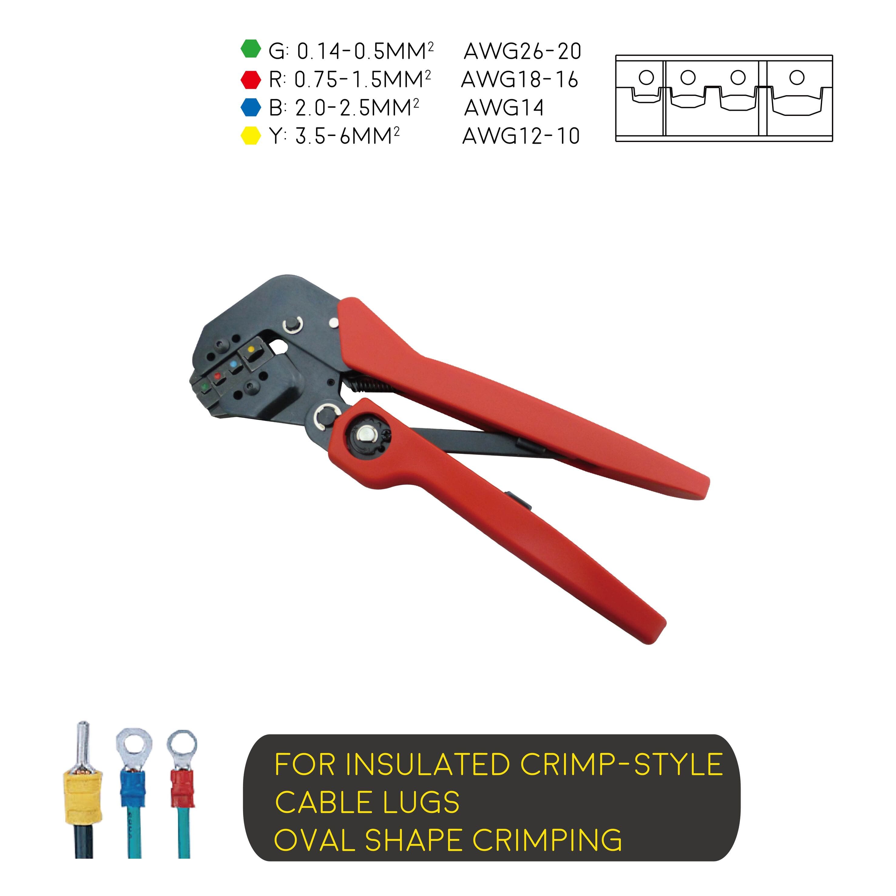 AP-04C HAND CRIMPING TOOLS