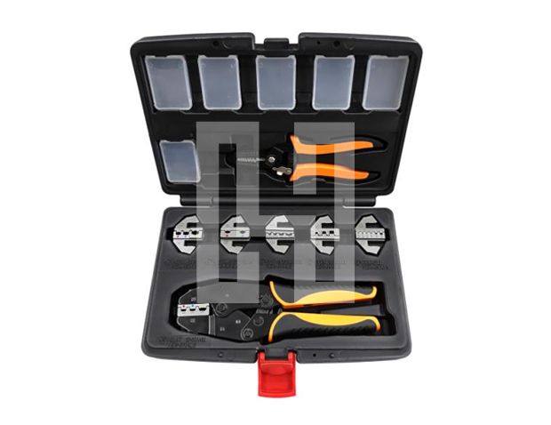 Crimping Tool Set 14 PCS with Interchangeable Dies and Wire Stripping Tool ／ Item.: JB14BE3-JB14BE3