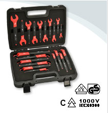 VDE Sockets Set, 19pcs-VDE Spanners