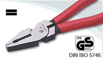 Combination Pliers -Dipped Handles Pliers