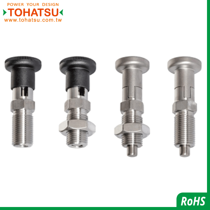 Index Plungers (material: SUS316) (with knob)