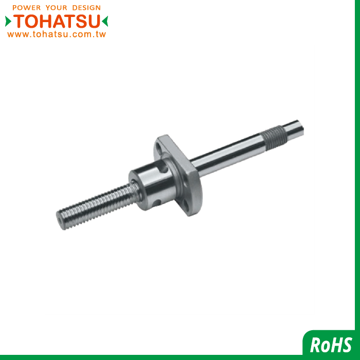 Ball screw (flange round double cut, internal circulation)