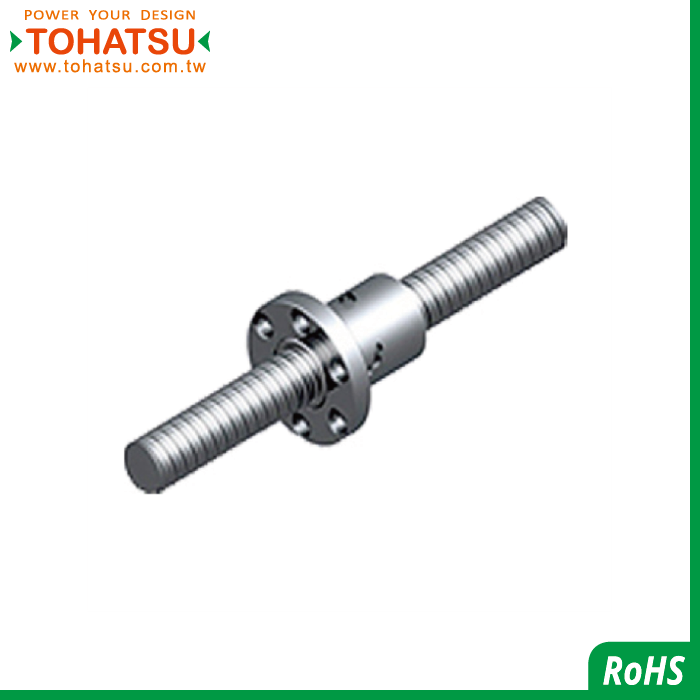 Ball screw (flange (double cut, single cut) round nut, inner circulation)