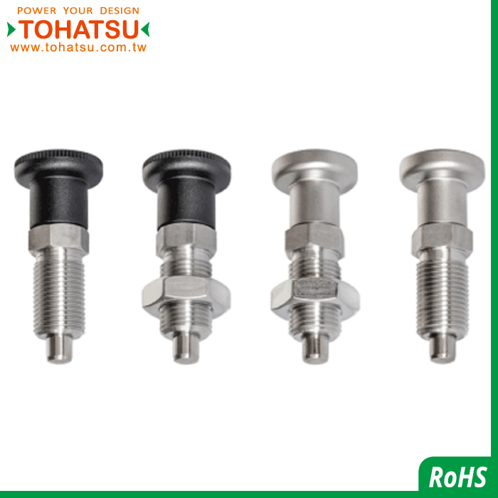 Index Plungers (material: SUS316) (with knob)