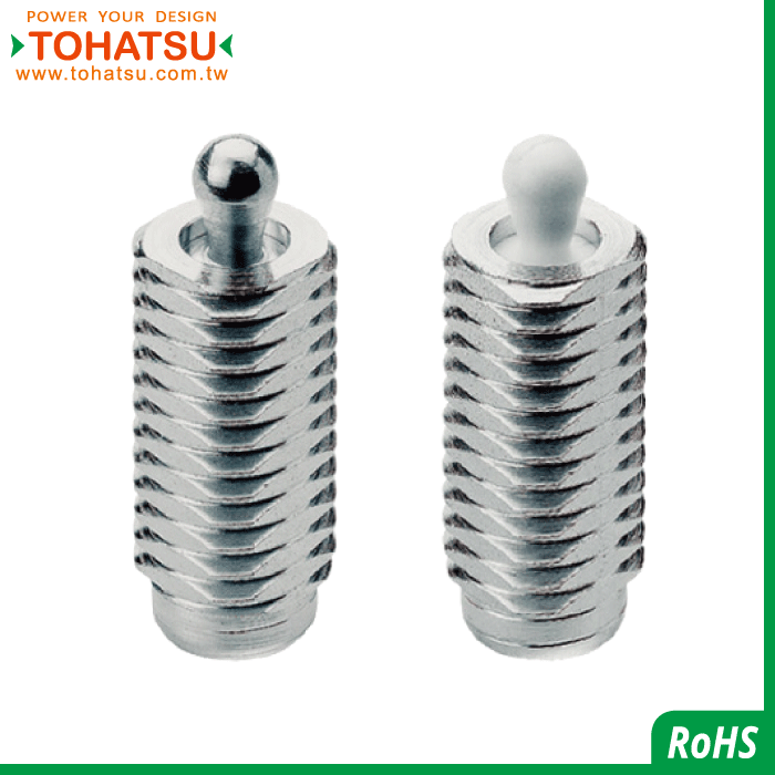 Lateral plungers (Material: Steel) (locking type)-Lateral Spring  Plungers-STAMPINGMASTERS ENTERPRISE CO., LTD.-EZB2B taiwan machine tools ＆  autoparts ＆ plastic mold die