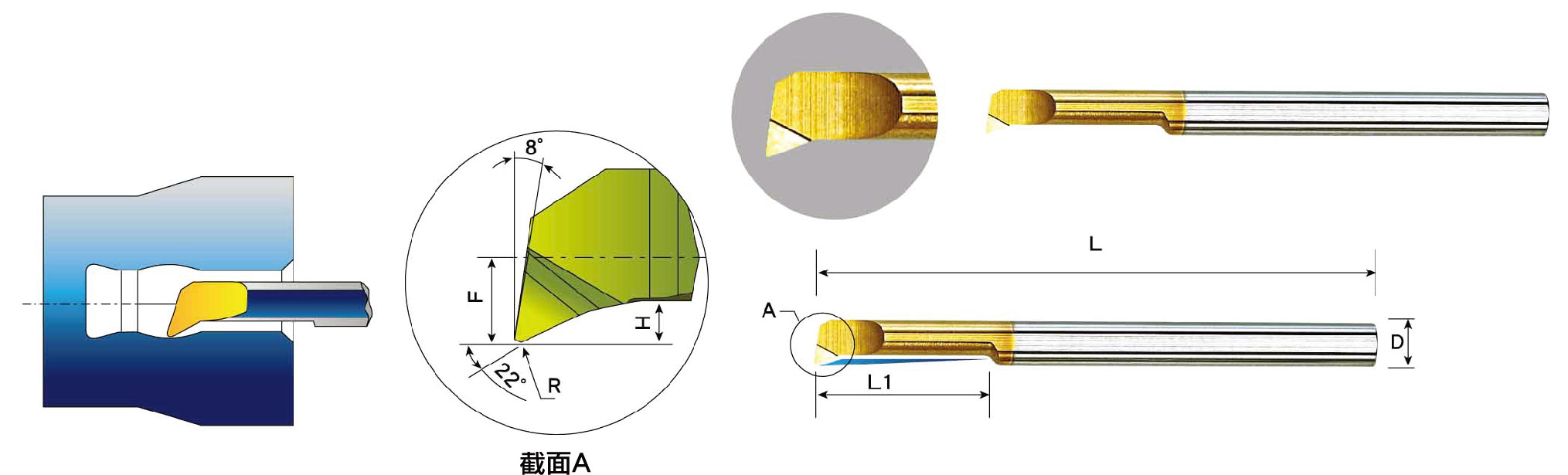 Micro Turning Cutter-MPR