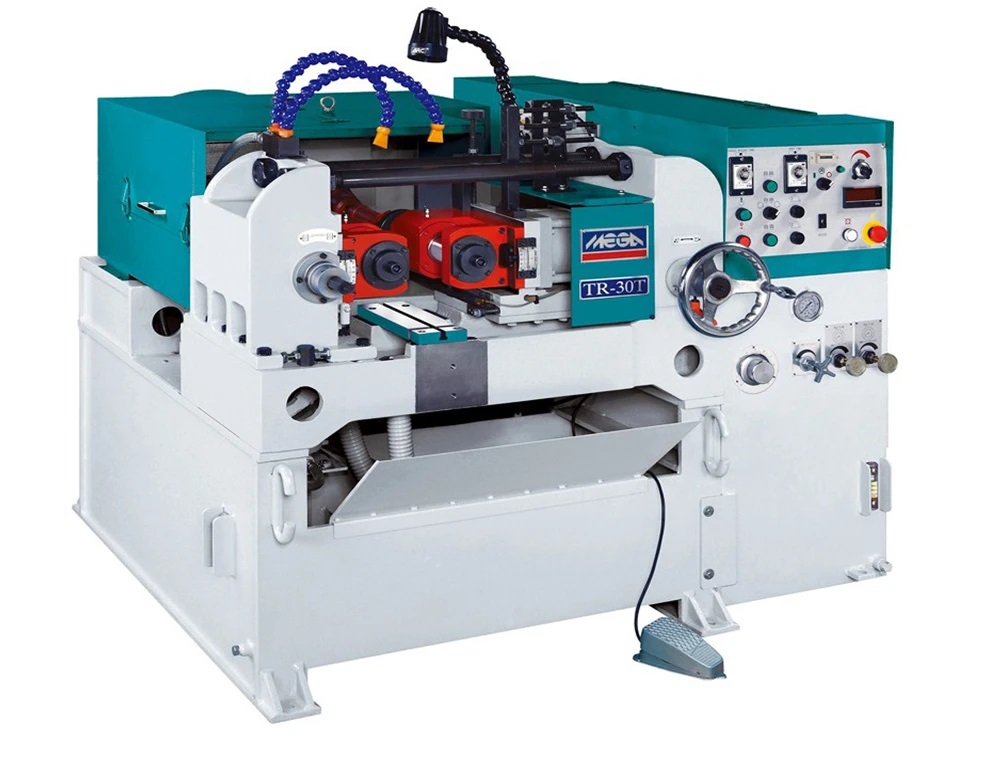 THRU-FEED&IN-FEED HYDRAULIC HEAVY DUTY THREAD ROLLING MACHINE