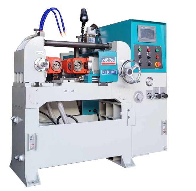 THRU-FEED&IN-FEED HYDRAULIC HEAVY DUTY THREAD ROLLING MACHINE