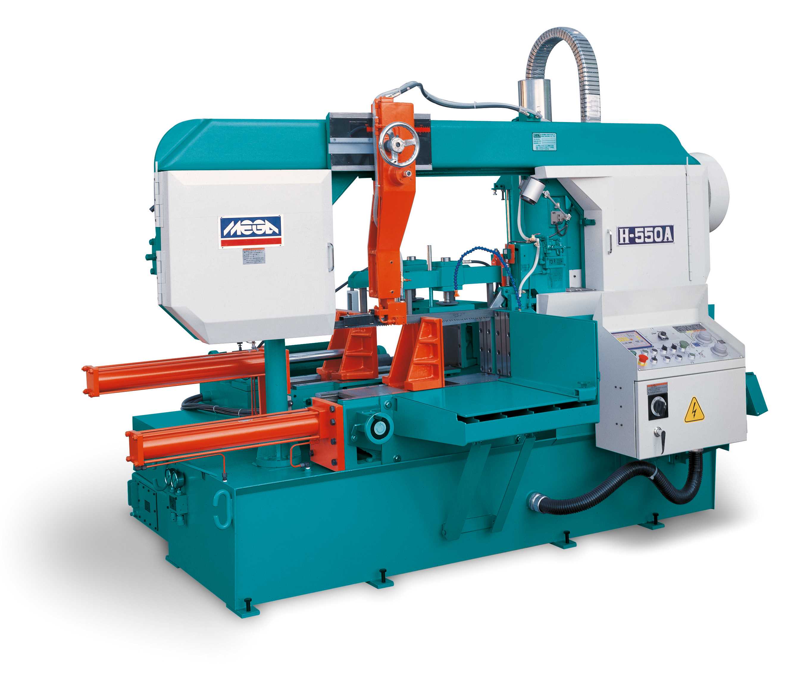 DOUBLE COLUMN HEAVY DUTY AUTOMATIC HORIZONTAL BANDSAWS-H550A/GA