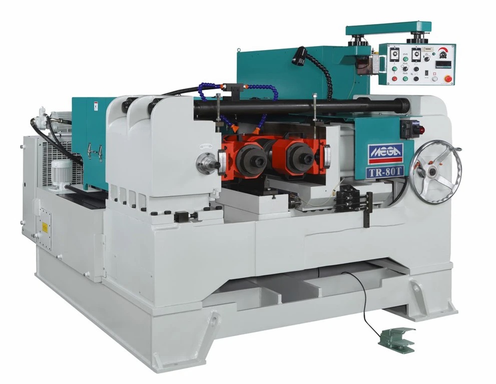 THRU-FEED&IN-FEED HYDRAULIC HEAVY DUTY THREAD ROLLING MACHINE