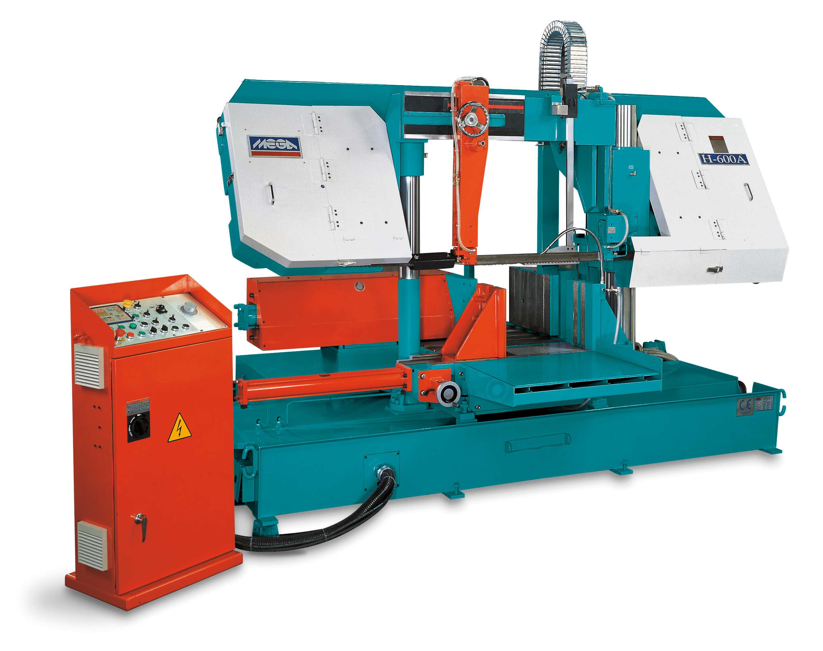 DOUBLE COLUMN HEAVY DUTY AUTOMATIC HORIZONTAL BANDSAWS-H-600A/GA