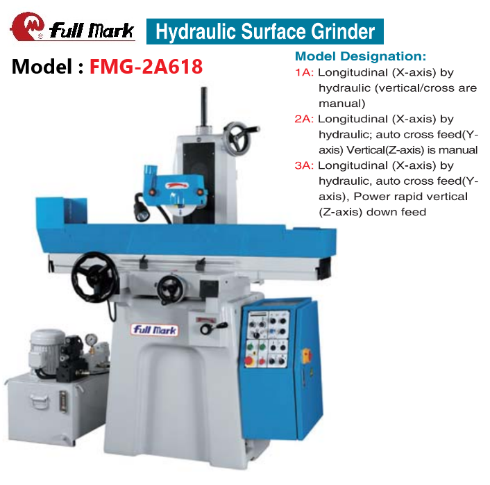 Surface Grinder Handfeed／Hydaulic-FMG-614,618,818B ;FMG-1A(2A & 3A)618/820