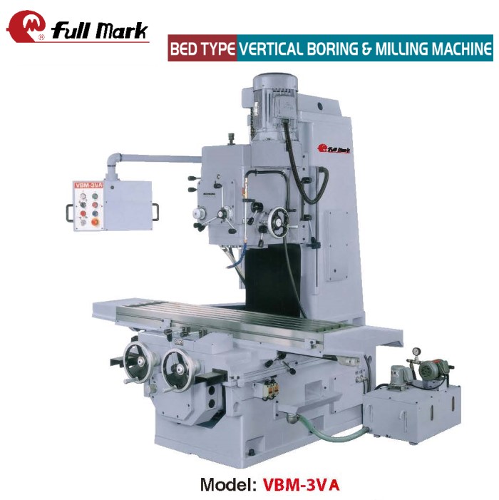 Bed type Vertical Boring & Milling Machine-VBM-3VA/4V/5VL/5VHL