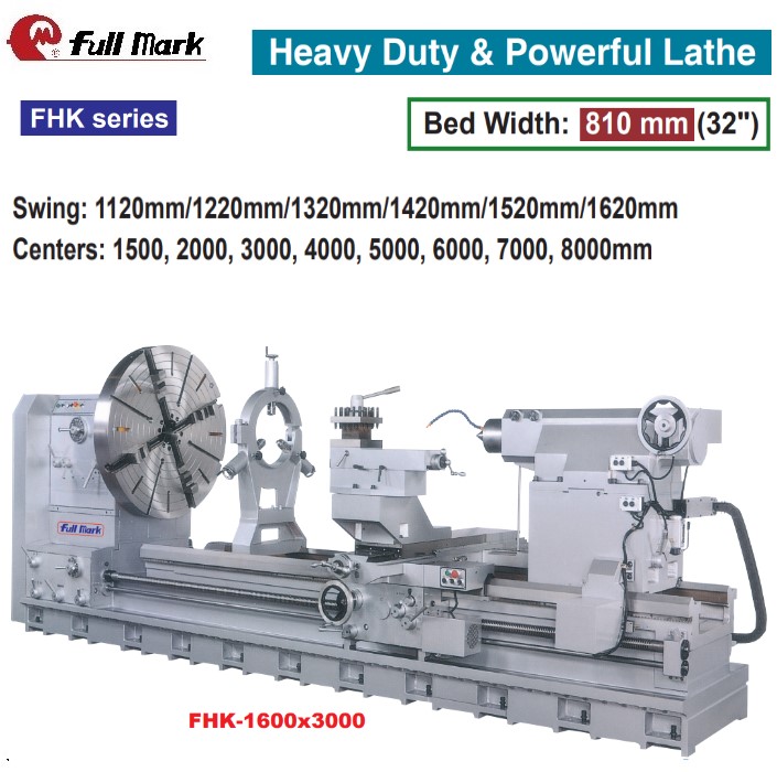 Heavy Duty Lathe-FHK-1120/1220/1320/1420/1520/1620