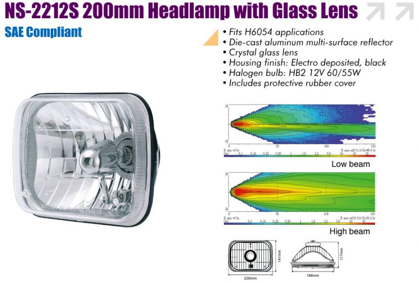 (Copy)-7'' Headlamp -NS-2212S