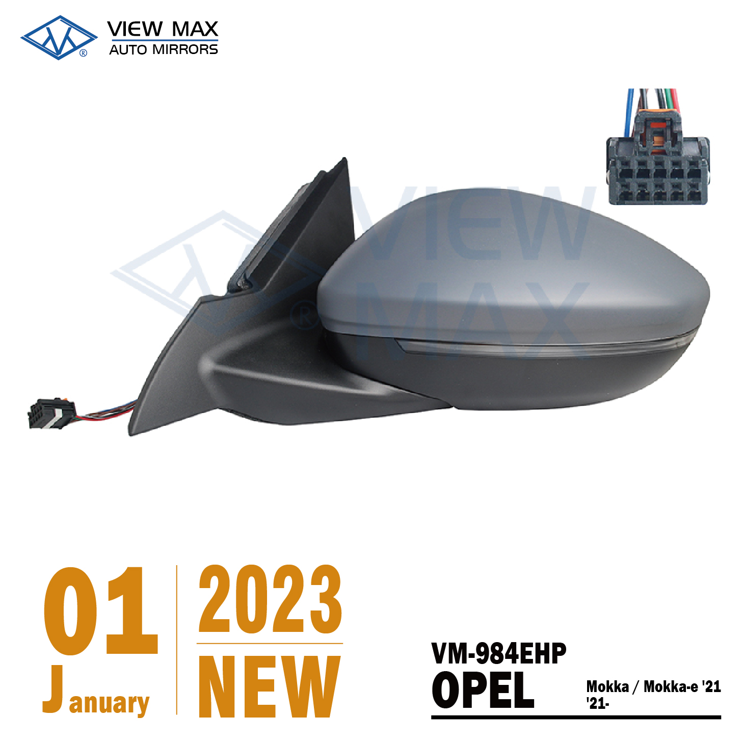 VM-984EHPL Rear Mirror-VM-984