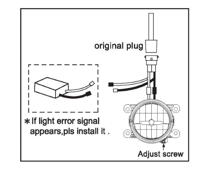 FOG LIGHT- FOR V358