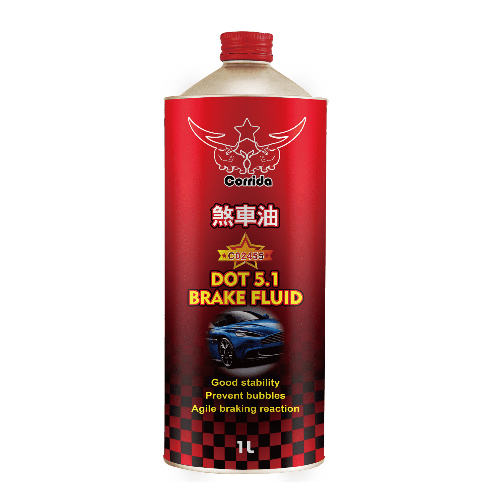 C02455 DOT-5.1 BRAKE FLUID