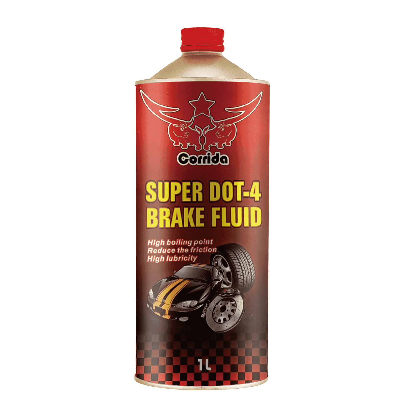 C02454 SUPER DOT-4 BRAKE FLUID