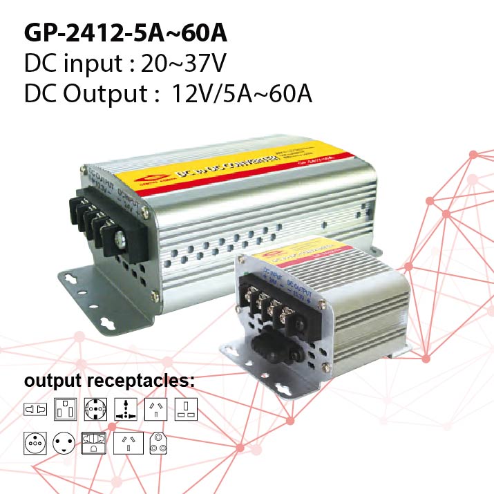 DC to DC Step Down Converter-GP-2412-5A~60A