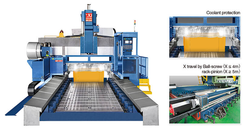 HDT MEDIUM TRAVELLING DOUBLE COLUMNS MACHINING CENTER-HDT SERIES