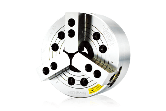 3-jaw through-hole power chuck (adapter excluded)-N-200