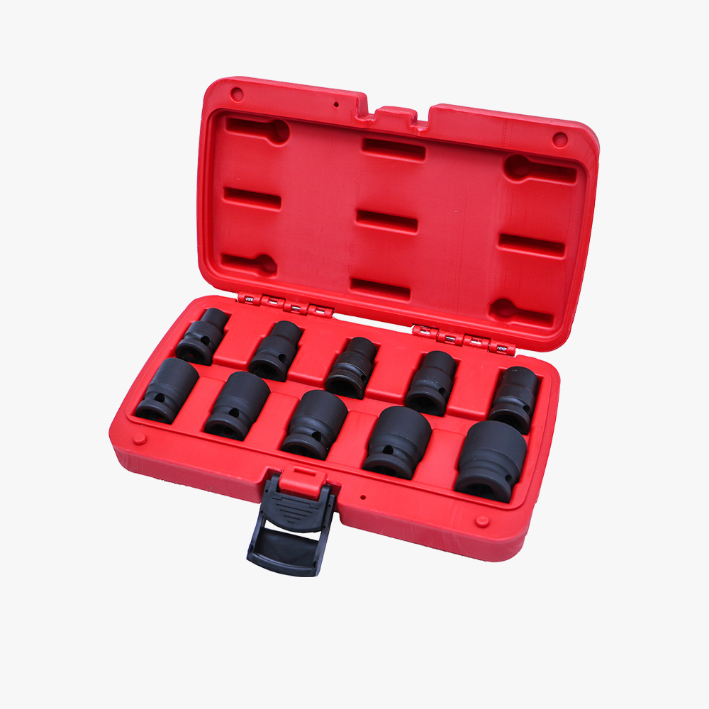 10pcs 1／2" Dr. Loose Impact Socket Set