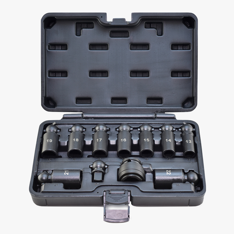 11pcs 1／2''Dr. Impact Universal Joint Socket Set