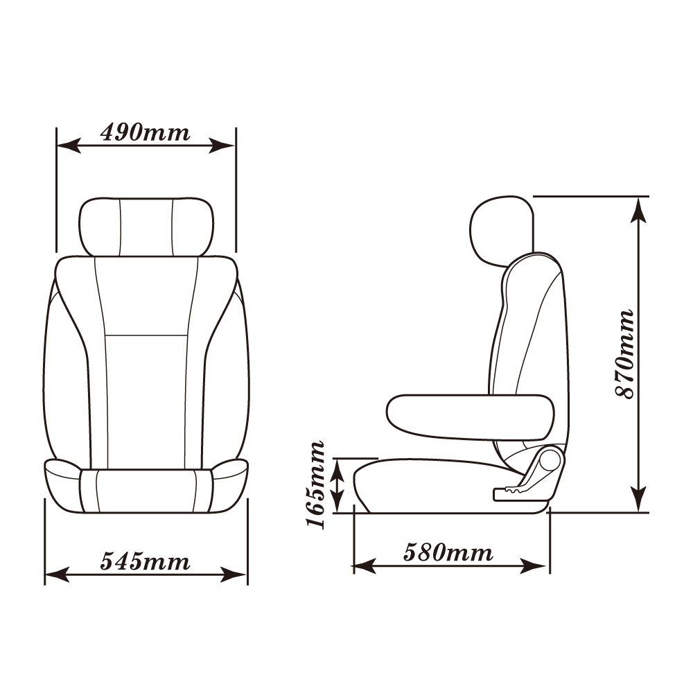 SE2 座椅 (直條)
