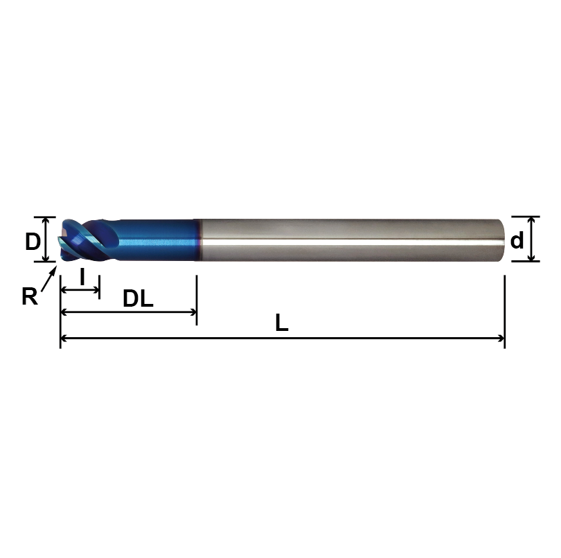 SLR4/MLR4(Corner Radius,Long Shank),4 Flutes-SLR4 / MLR4 SLR4/MLR4(Corner Radius,Long Shank),4 Flutes-SLR4 / MLR4