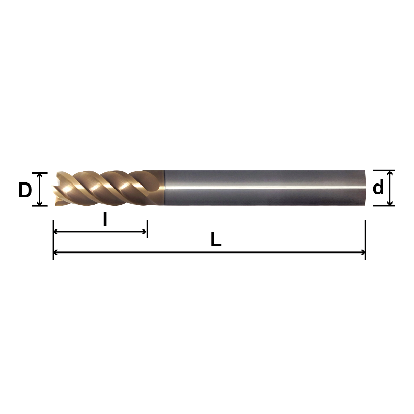 SLE4/MLE4/LLE4 (Long Shank,Regular Length),4 Flutes-SLE4 / MLE4 / LLE4 SLE4/MLE4/LLE4 (Long Shank,Regular Length),4 Flutes-SLE4 / MLE4 / LLE4