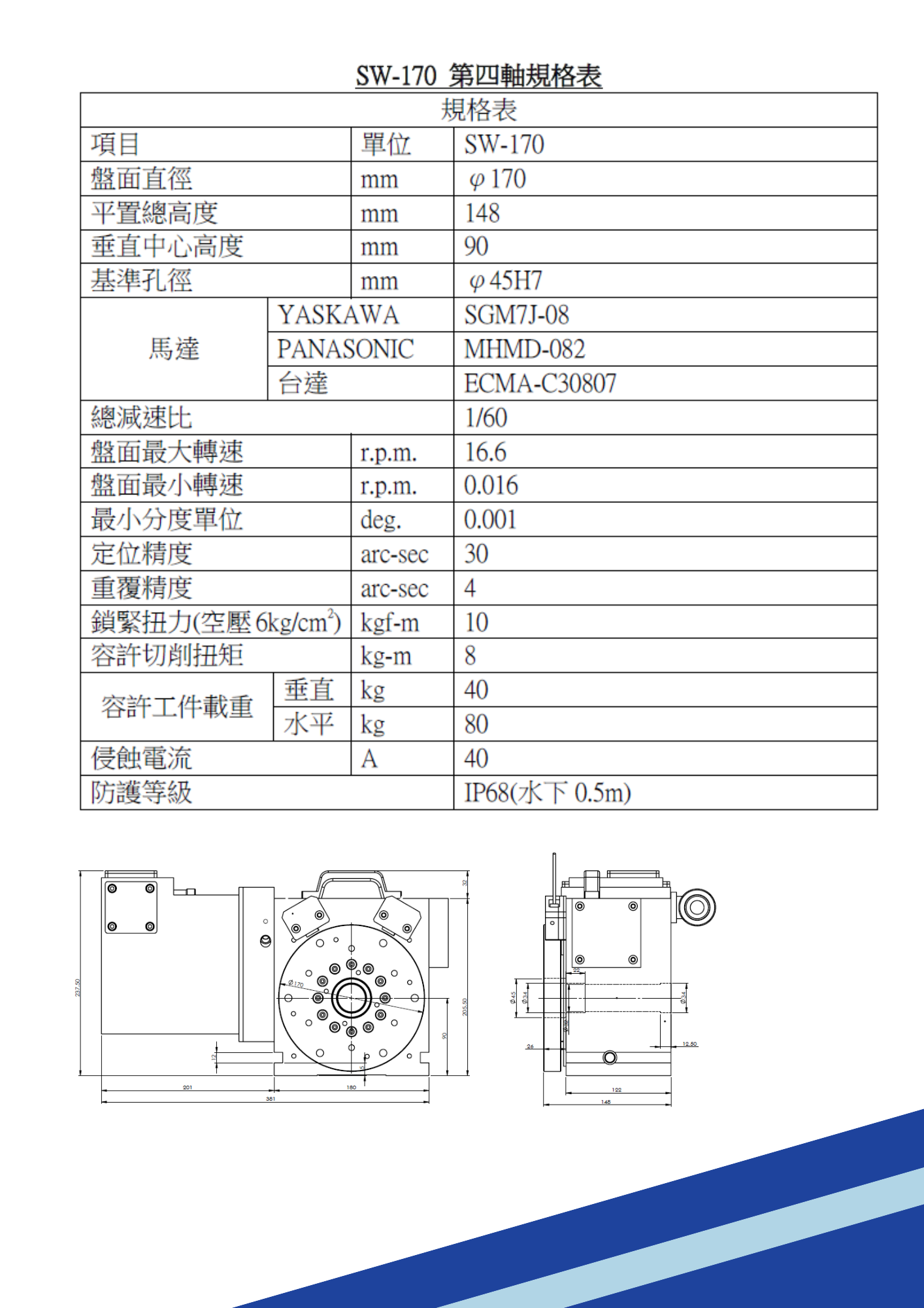 SW-170   第四軸-WS-170