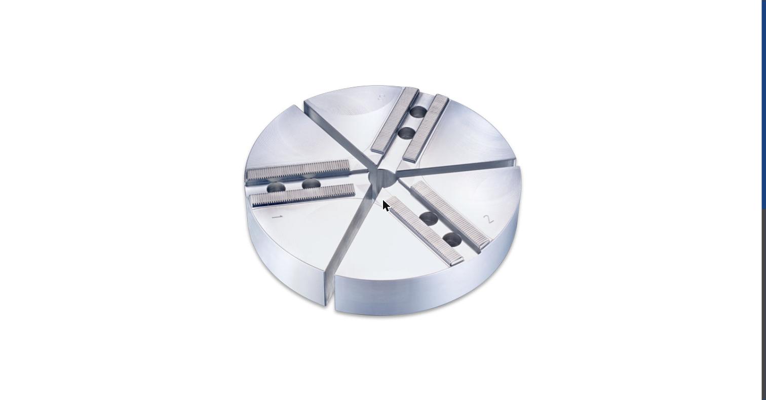 Aluminum Round Jaws 1.5mmx60° Aluminum Round Jaws 1.5mmx60°