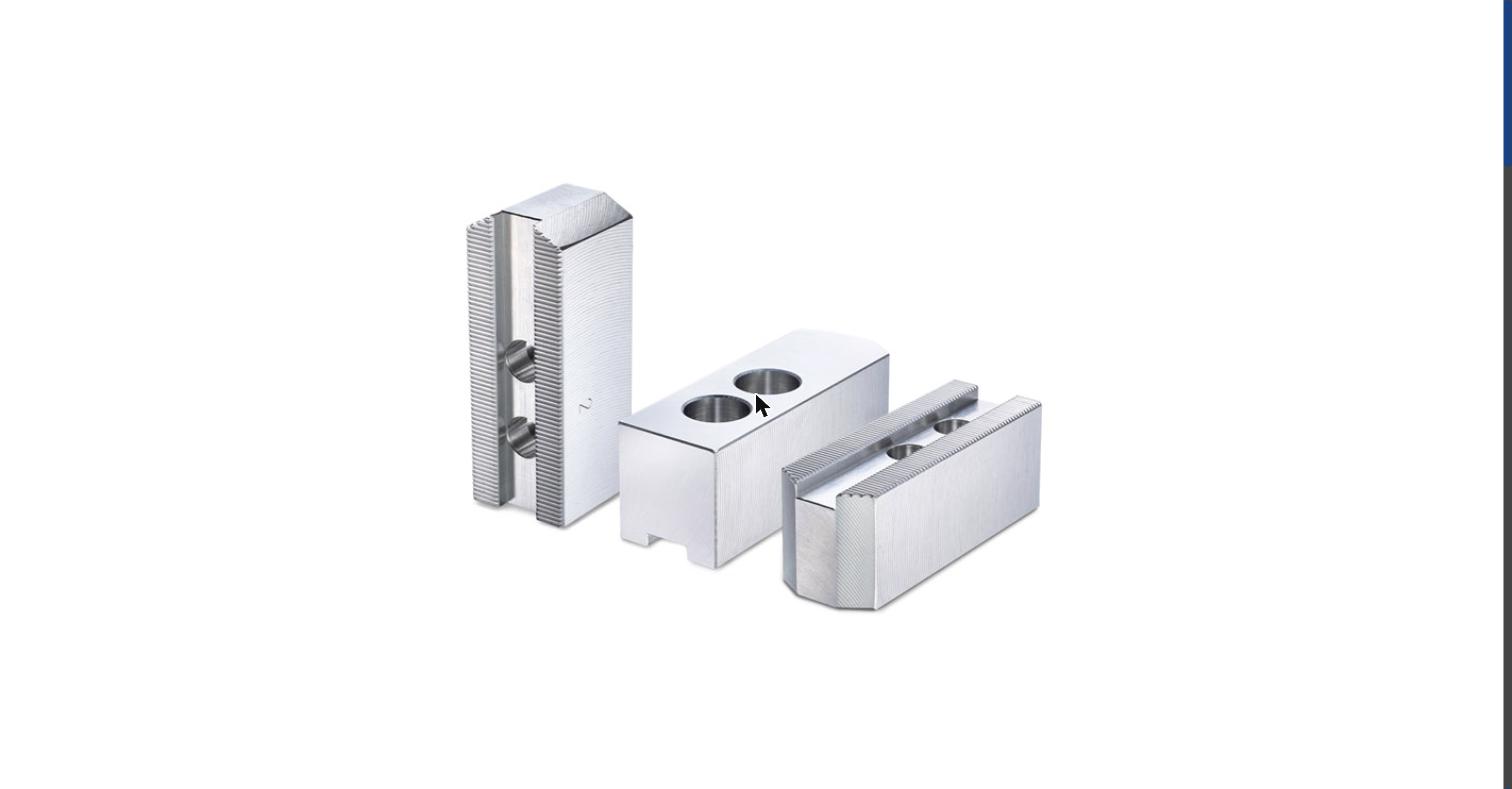 Aluminum Soft Jaws 1.5mmx60° Aluminum Soft Jaws 1.5mmx60°