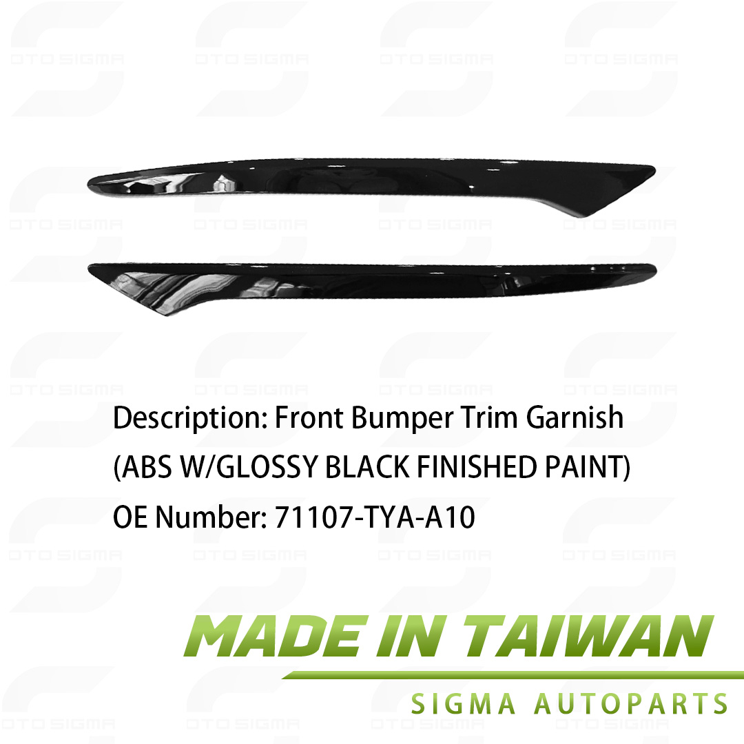 Front Bumper Trim Garnish FOR Acura -OE: 71107-TYA-A10-71107-TYA-A10 Front Bumper Trim Garnish FOR Acura -OE: 71107-TYA-A10-71107-TYA-A10