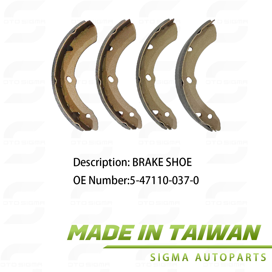 BRAKE SHOE SET FOR ISUZU ELF150-OE:5-47110-037-0-5-47110-037-0 BRAKE SHOE SET FOR ISUZU ELF150-OE:5-47110-037-0-5-47110-037-0