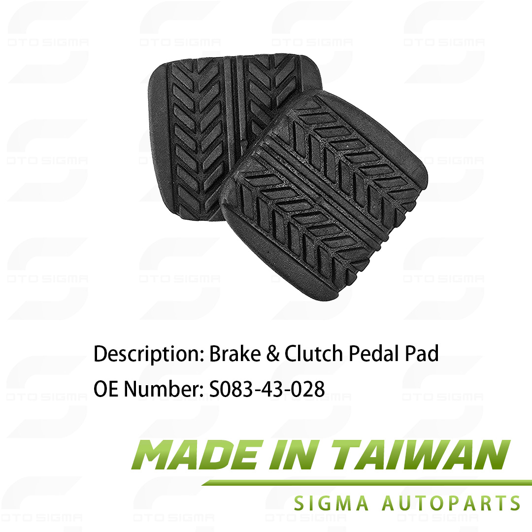 Clutch & Brake Pedals Pad FOR Mazda OE:S083-43-028-S083-43-028 Clutch & Brake Pedals Pad FOR Mazda OE:S083-43-028-S083-43-028