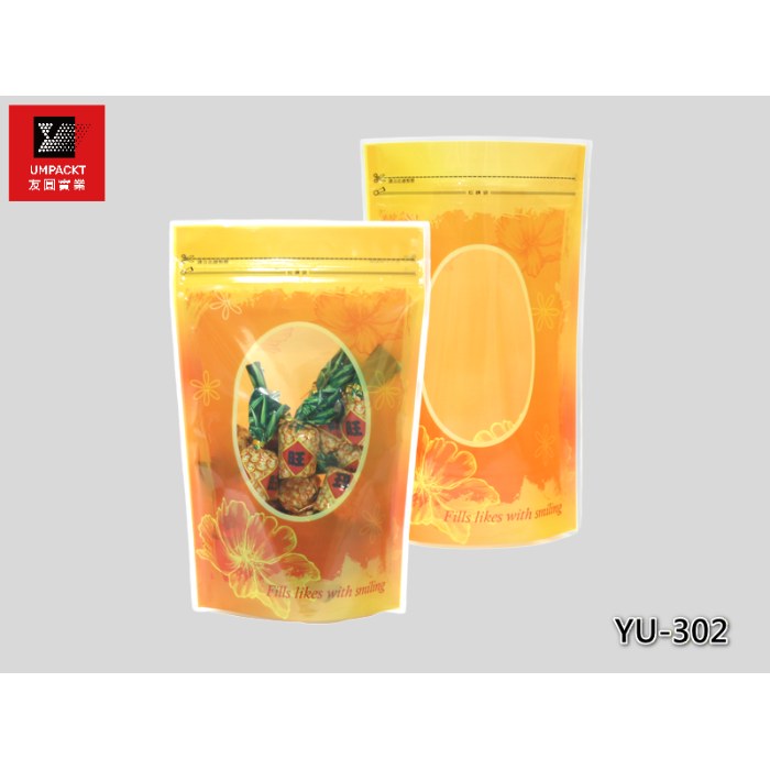 橘之幻彩夾鏈立袋-YU-302 橘之幻彩夾鏈立袋-YU-302